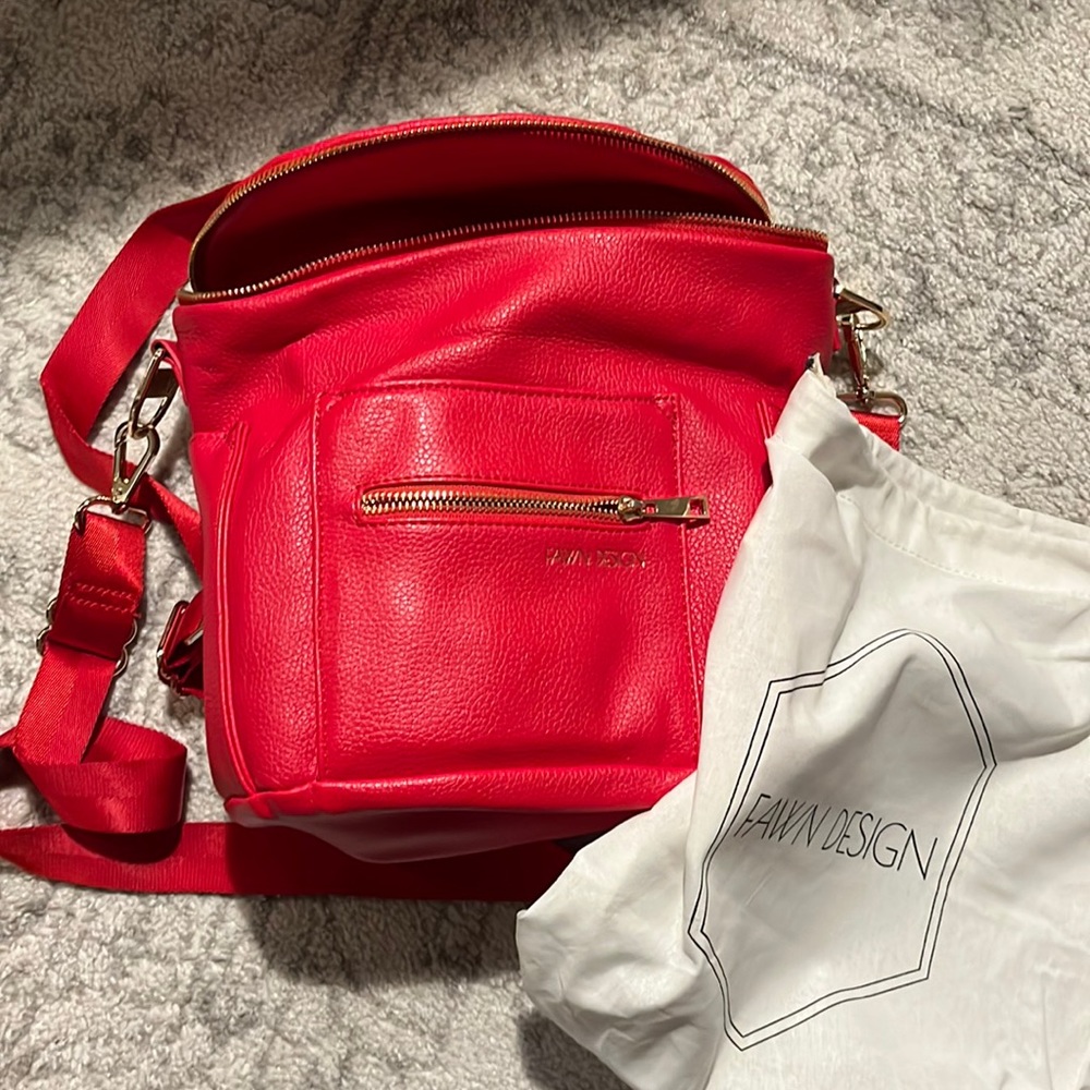 Red Fawn mini backpack